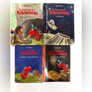 Der kleine Drache Kokosnuss/ set of 4 books